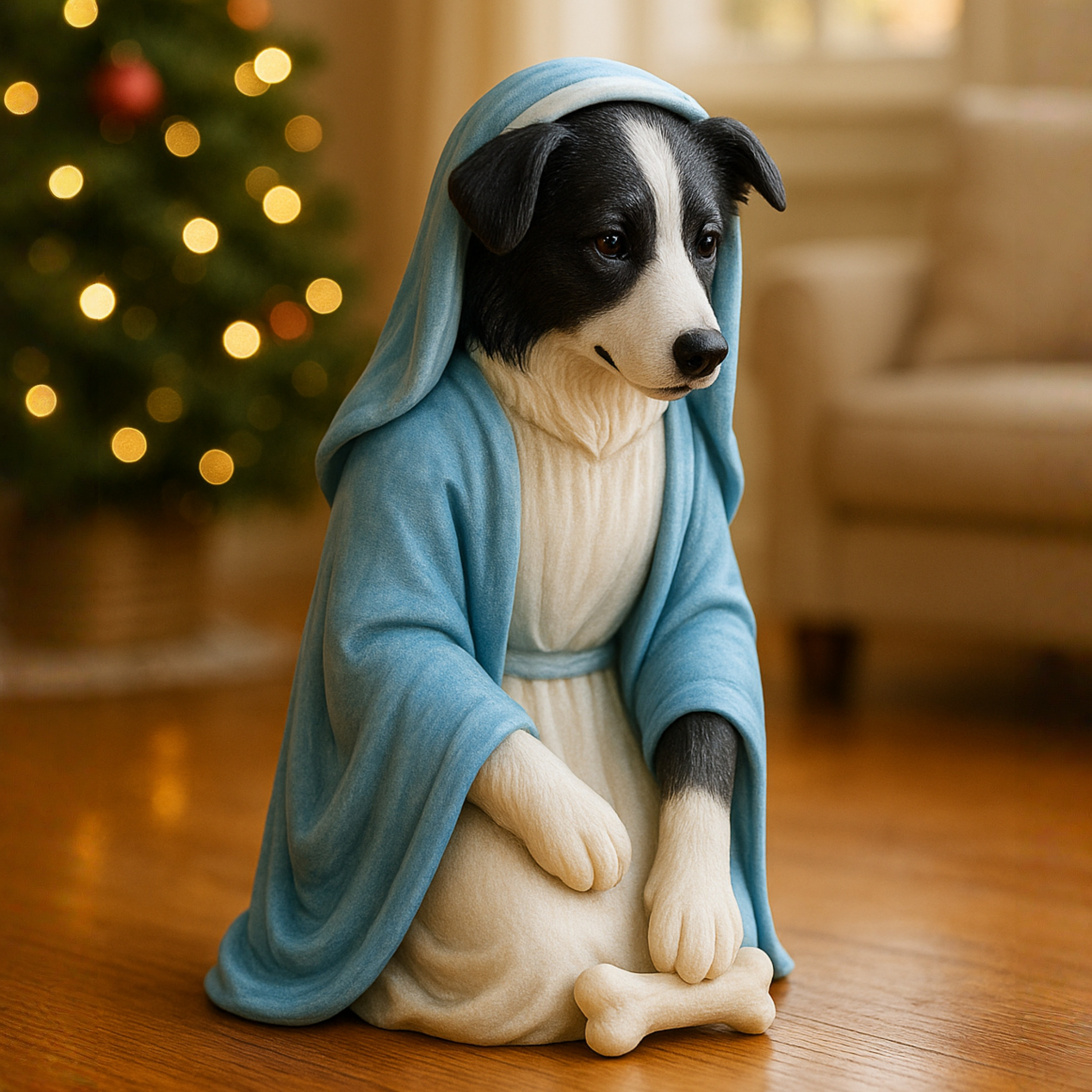 The PAW-fect Christmas Pageant Nativity Figurine Collection