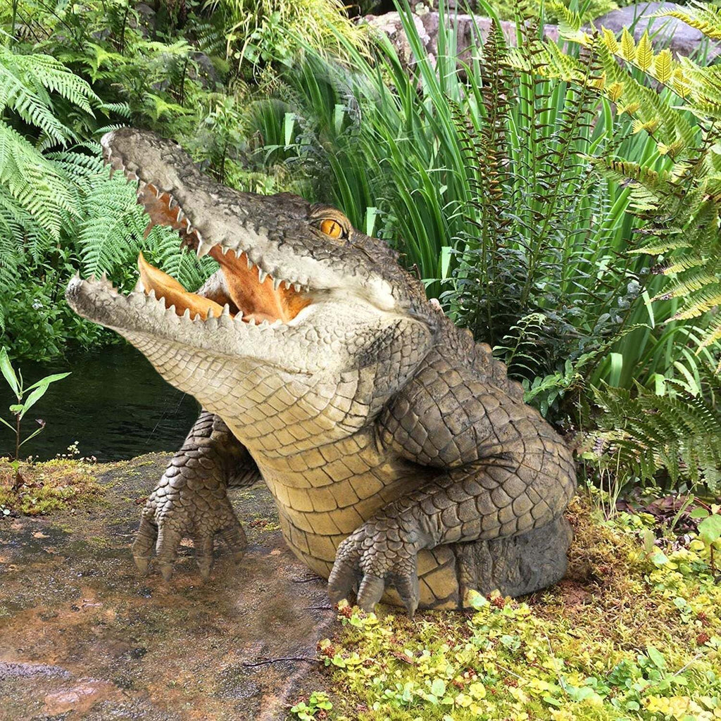 Crocodile Garden Decoration